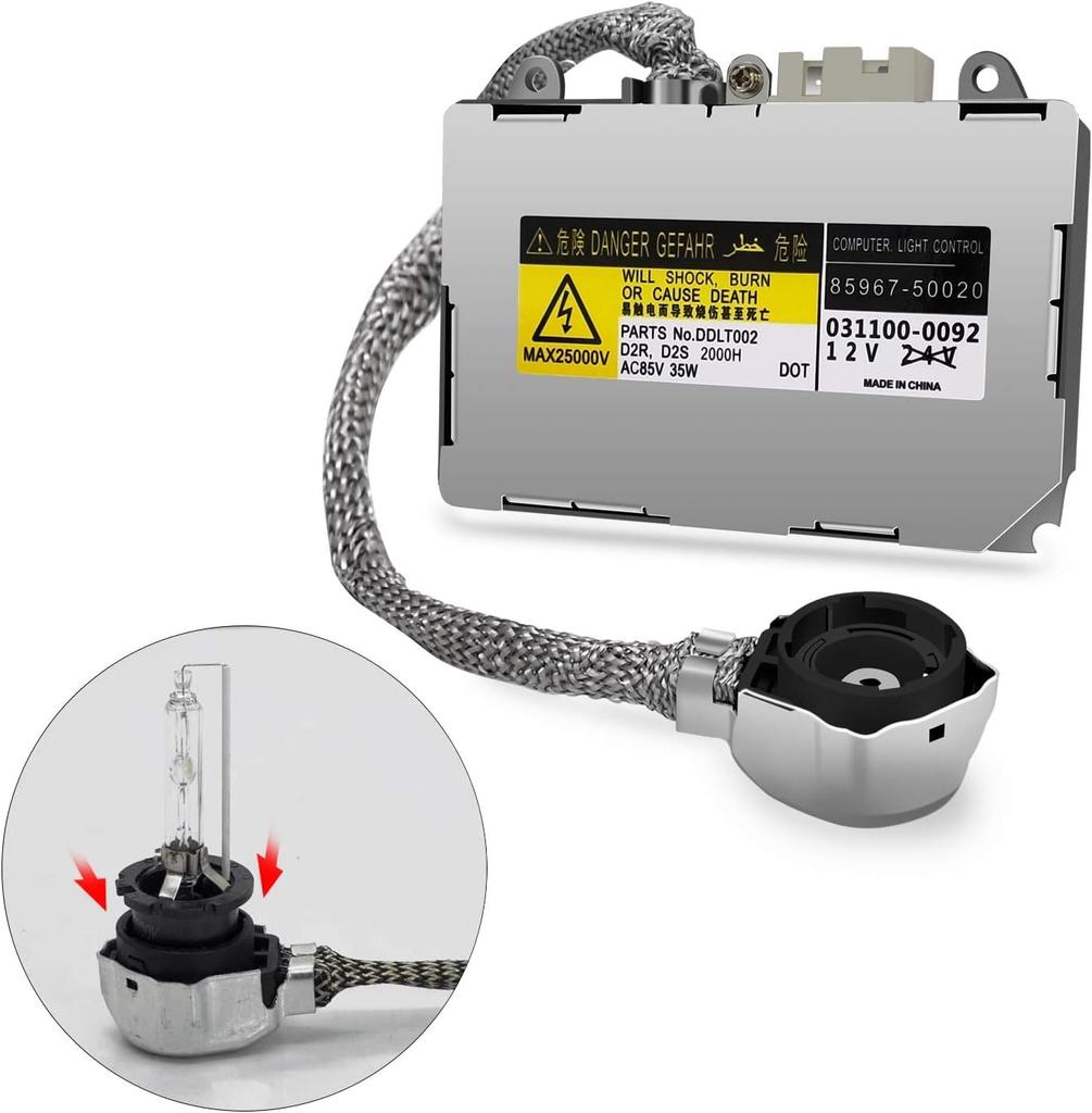 RDYCT HID Ballast Compatible with Toyota, Lexus Ballast, D2S, D2R, Universal 35W for