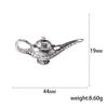 Creative Latin Magic Lamp Brooch Retro Alloy Magic Lamp Brooch Simple Fashion Clothing Pin