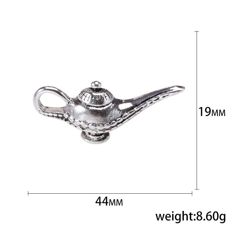 Creative Latin Magic Lamp Brooch Retro Alloy Magic Lamp Brooch Simple Fashion Clothing Pin