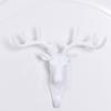 1pc Wall Hanging Hook Vintage Deer Head Antlers for Hanging Clothes Hat Scarf Key Deer Horns Hanger Rack