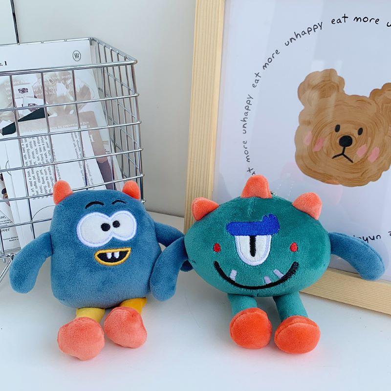 Плюшевая сумка-брелок, детский кулон, кукла уродливого монстрика, аксессуары для школьного ранца