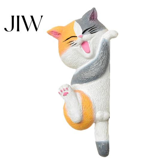 Cat Light Switch Cover 3D Sticker, Decorative Resin Wall Plate Cover, Cute Animal Double Socket Guard Stickers, Peel And Stick decorations for