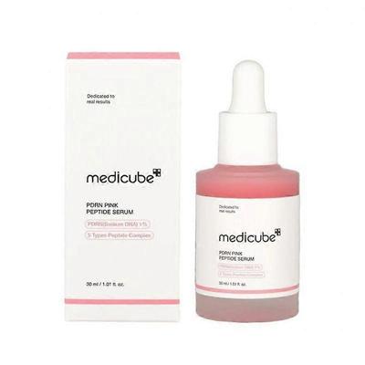 MEDICUBE PDRN РОЗОВАЯ ПЕПТИДНАЯ СЫВОРОТКА 30 мл Уход за пигментацией и упругостью 2025