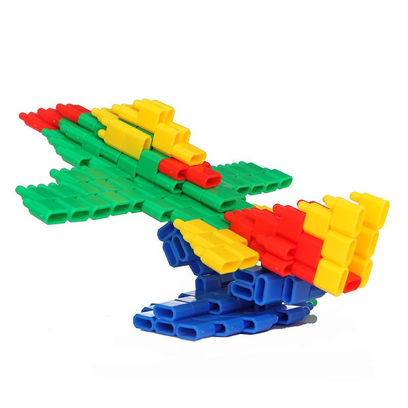 Набор строительных блоков «Ракета-пуля» для мальчиков 6-10 лет - Развивающая настольная игрушка