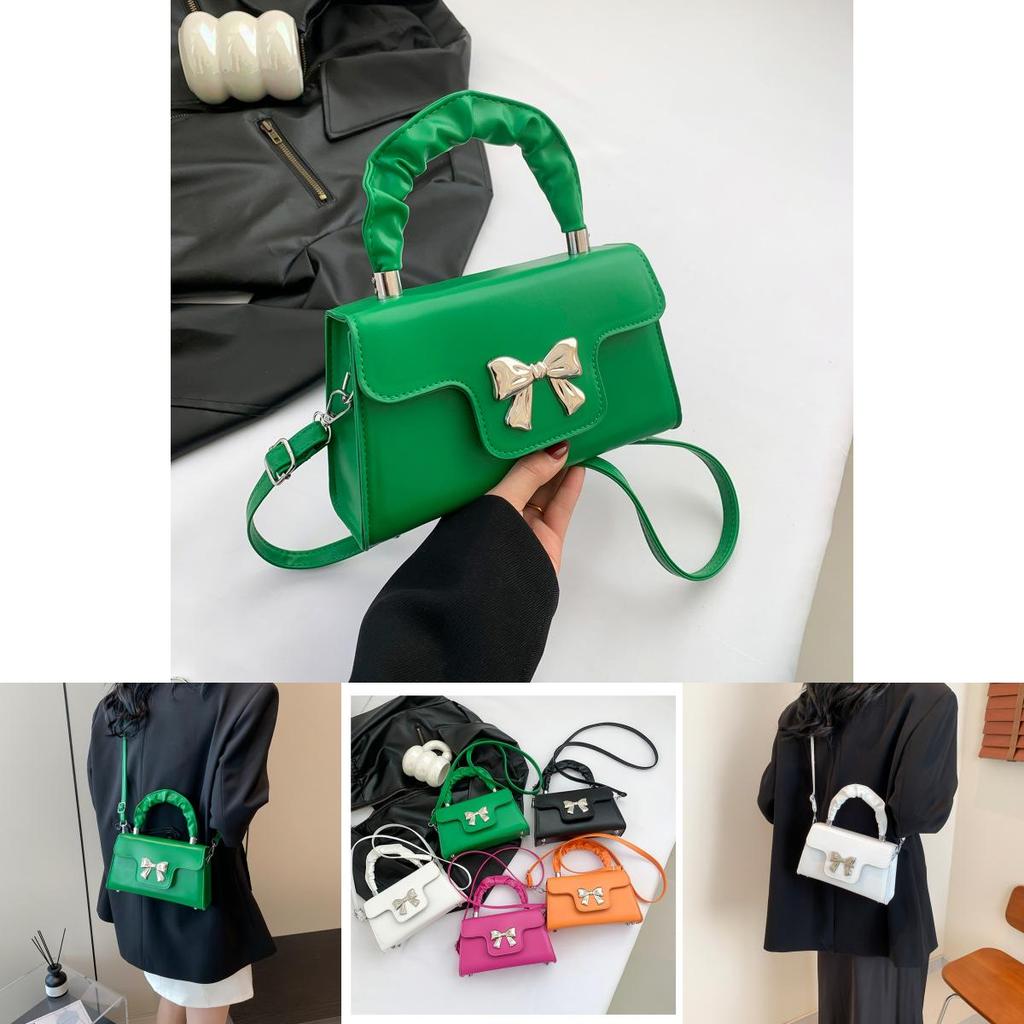 Fashionable Street Style Pu Leather Shoulder Bag 2024 Spring New Crossbody Bag For Women