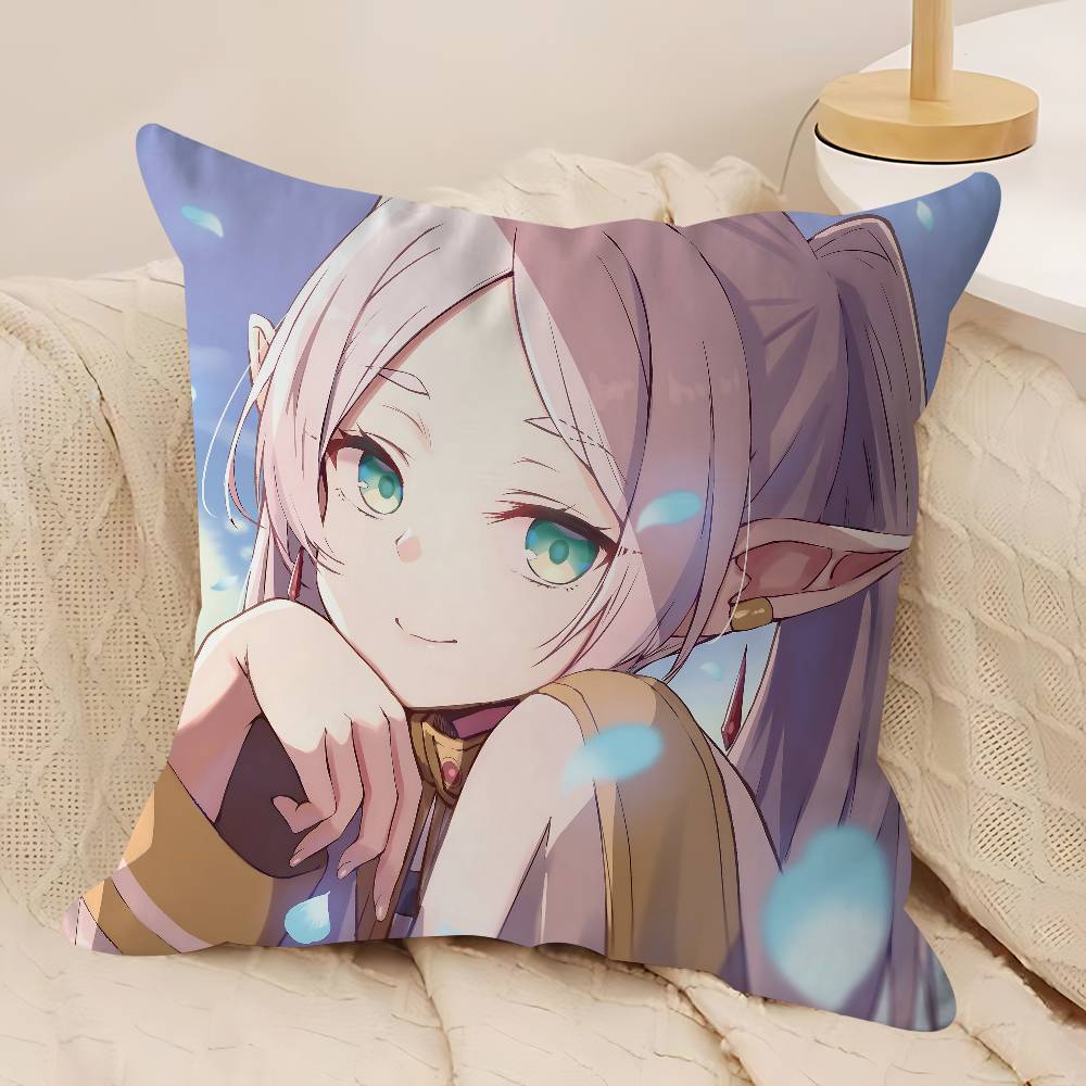 Милая наволочка F-Frierens, съемная, моющаяся, чехол для подушки – Мягкий лен для любого сезона