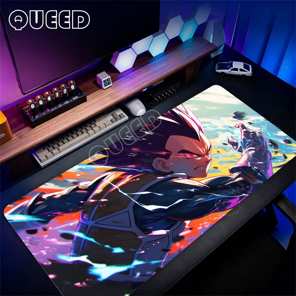 HD Print Mousepad Anime Big MausepadComputer Dragon Ball Gamer Keyboard Pads Large Mouse Pad Laptop Game Accessories Desk Mat