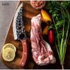 2 шт. Многофункциональный нож для разделки мяса для мужчин из нержавеющей стали, набор кухонных ножей, бытовой острый топор для мяса