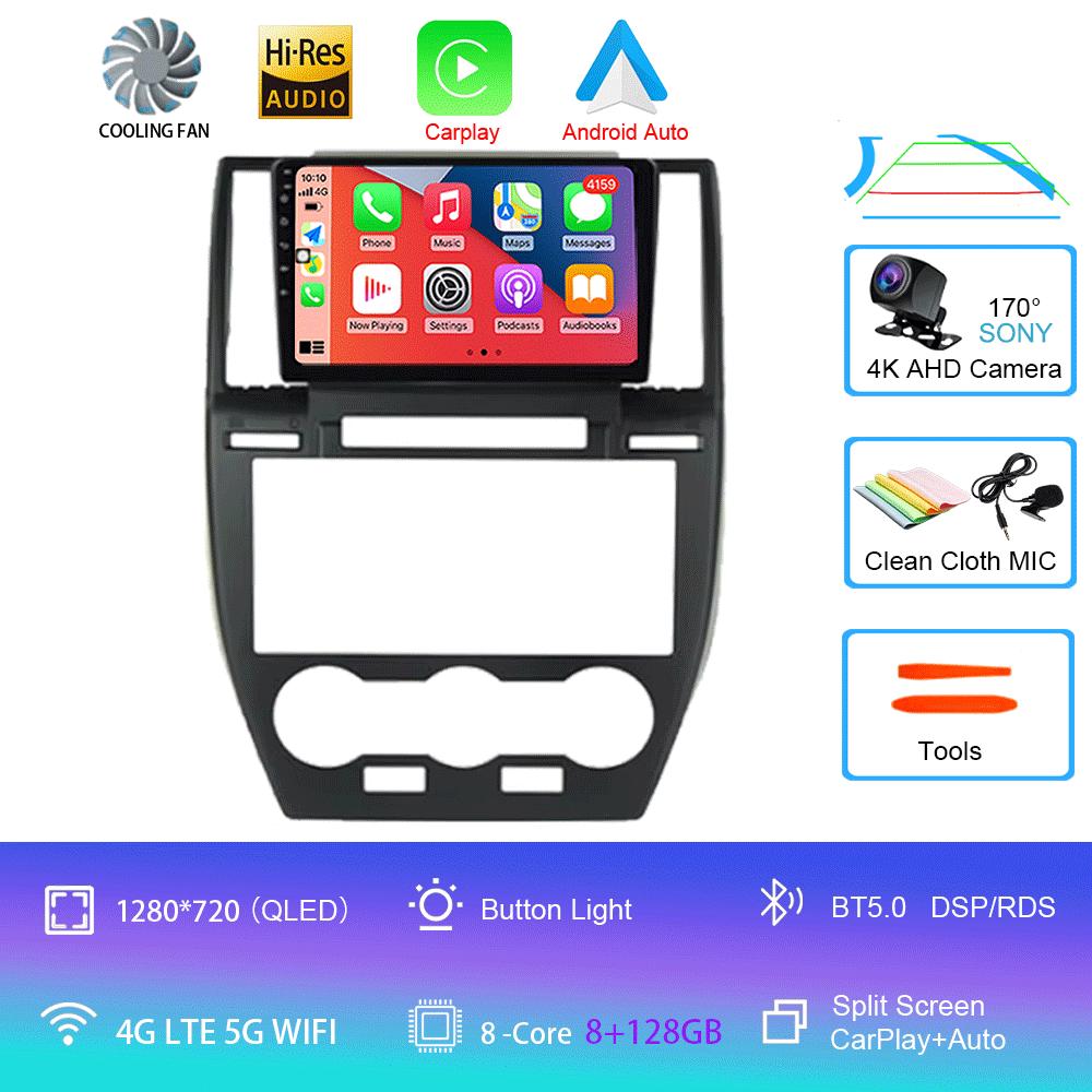 Для Land Rover Freelander 2 2007 - 2015 Android 14 Автомобильный Радио DVD Мультимедиа Видео Плеер Стерео Авто Навигация 4G GPS Дисплей