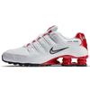 Shox Nz White University Red Sneakers 378341-110