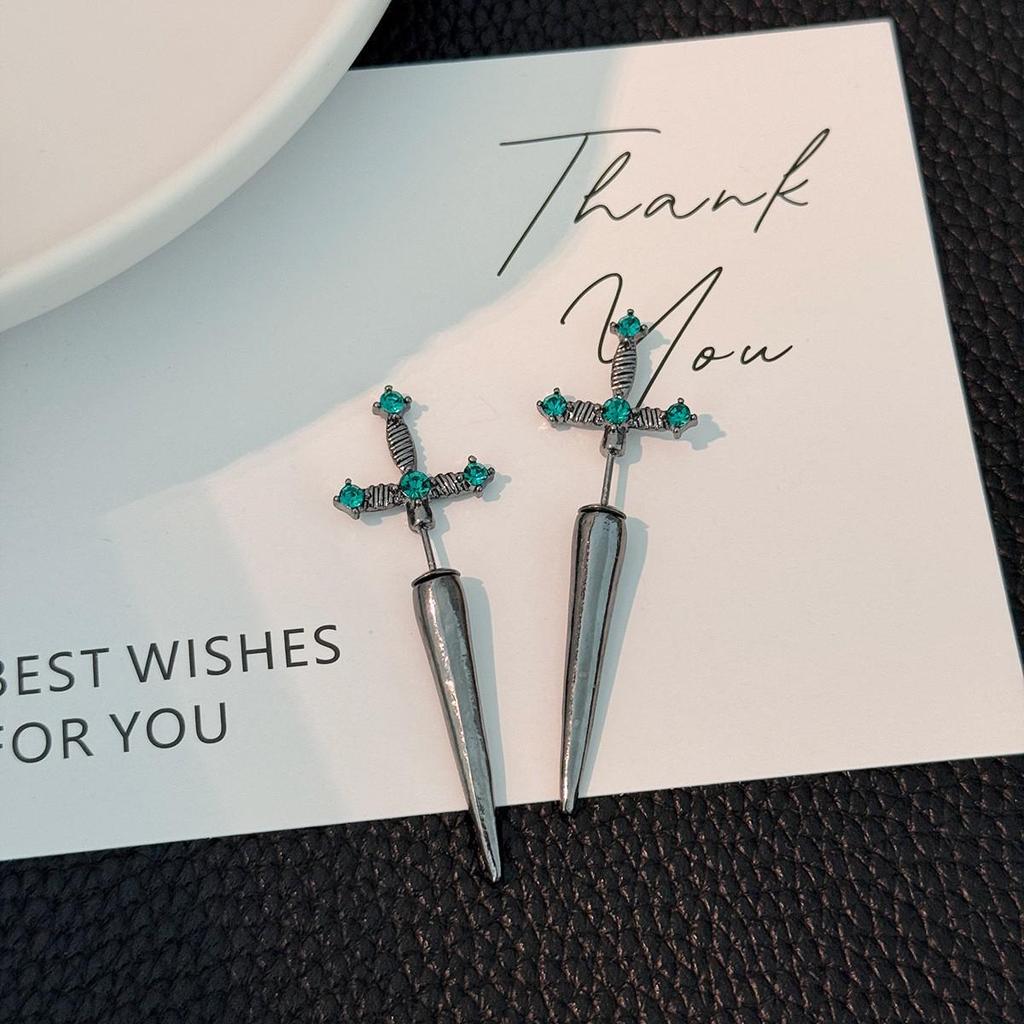 Ретро Готика Панк Летучая мышь Череп Паук Тыква Хэллоуин Серьги