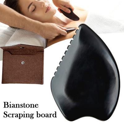 Доска Гуаша, массажер Гуаша Bianstone для лица, скребковая пластина для тела, скребок Гуаша для шеи и спины