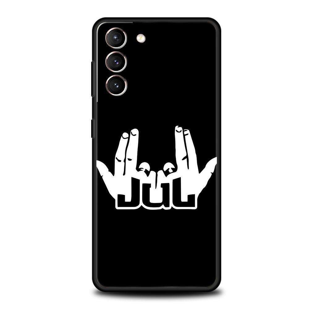 Чехол для телефона Samsung Galaxy S24 S23 S22 Ultra S20 S21 FE 5G S10 S9 Plus S10E S8 S7 Edge Мягкий силиконовый чехол JuL Rapper
