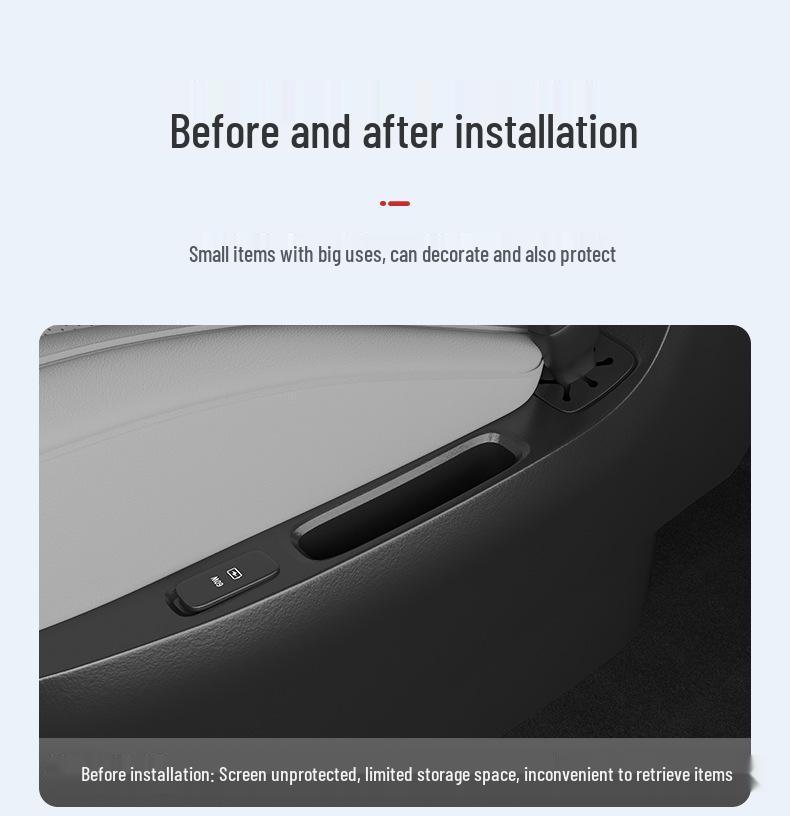 Lynk & Co 900 Second-Row Phone Storage Box for Car Seat