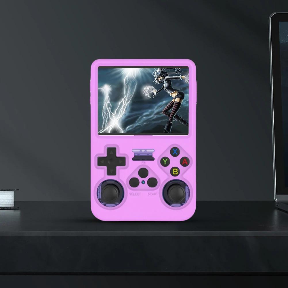 Силиконовый чехол для портативной игровой консоли ANBERNIC R36S Силиконовая защитная крышка Защита от царапин Коробка для хранения Мягкий корпус Игровые детали