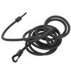 Kayak Elastic Rope Latex Canoe Bungee Cord Lightweight Boat Accessory with Hooks 6mm X 2.5m