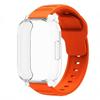 Дышащий силиконовый ремешок+ТПУ защитная пленка для экрана для Redmi Watch 5 Active Band Мягкий чехол для Redmi Watch 5 Lite Спортивный ремешок Correa