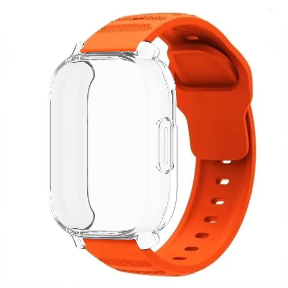 Дышащий силиконовый ремешок+ТПУ защитная пленка для экрана для Redmi Watch 5 Active Band Мягкий чехол для Redmi Watch 5 Lite Спортивный ремешок Correa