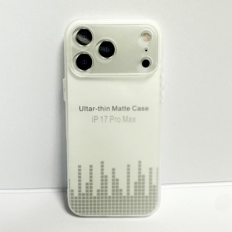 Ультратонкий 0,7 мм матовый мягкий чехол для iPhone 17 Pro Max с точными вырезами для Apple 15/16.