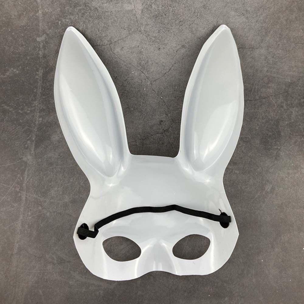 Decoration Gifts Party accessories Bunny Mask Women Half Mask Rabbit Ears Mask Halloween Mask