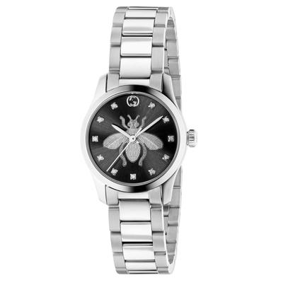 YA1265024 G-Timeless женские часы с черным циферблатом