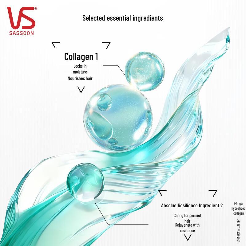 VS Sassoon Bouncy Curl Moisturizing Shampoo & Hair Oil Set
