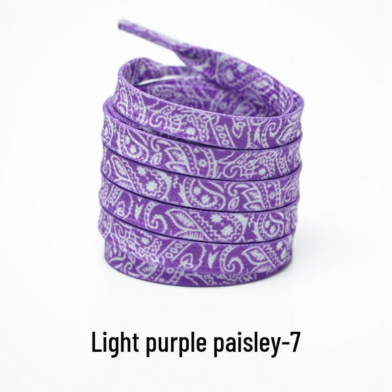 Cashew Flower Shoelaces for Air Force 1, Canvas Shoes, and Dunk Sneakers – Unisex