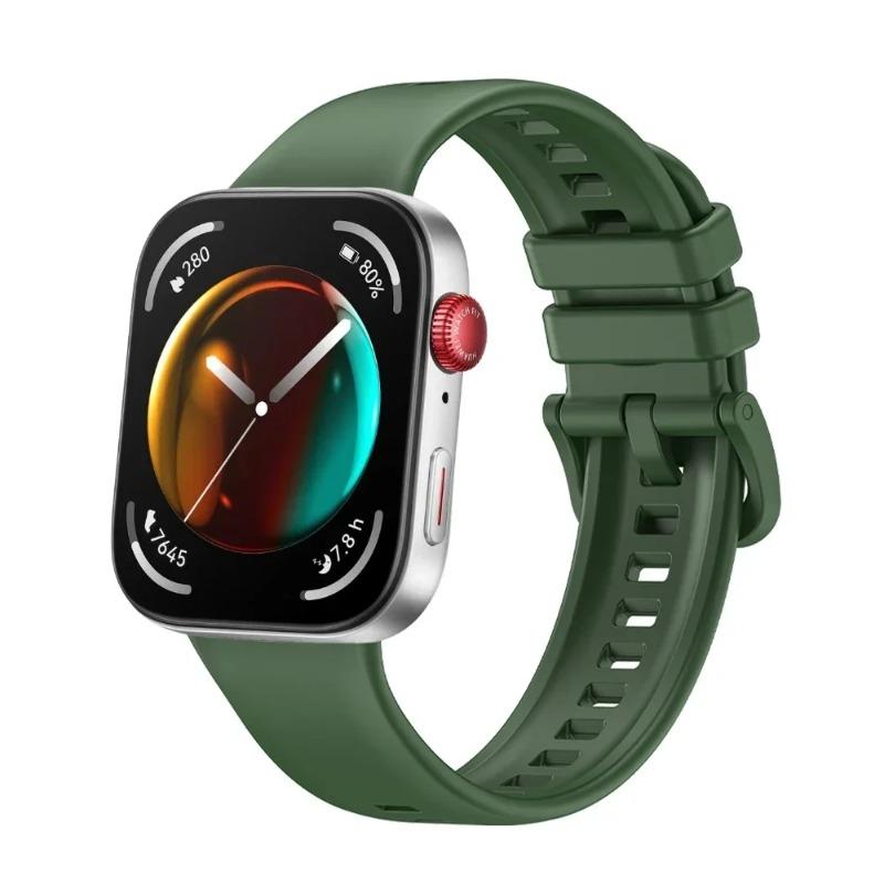 Официальный силиконовый ремешок для Huawei Watch Fit 4 Fit 4 Pro Цветная пряжка Браслет наручный ремень Для Huawei Watch Fit 3