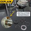 Steering Column Upper Kit Bearing Assembly For 1992-2007 Ford F-450 Super Duty