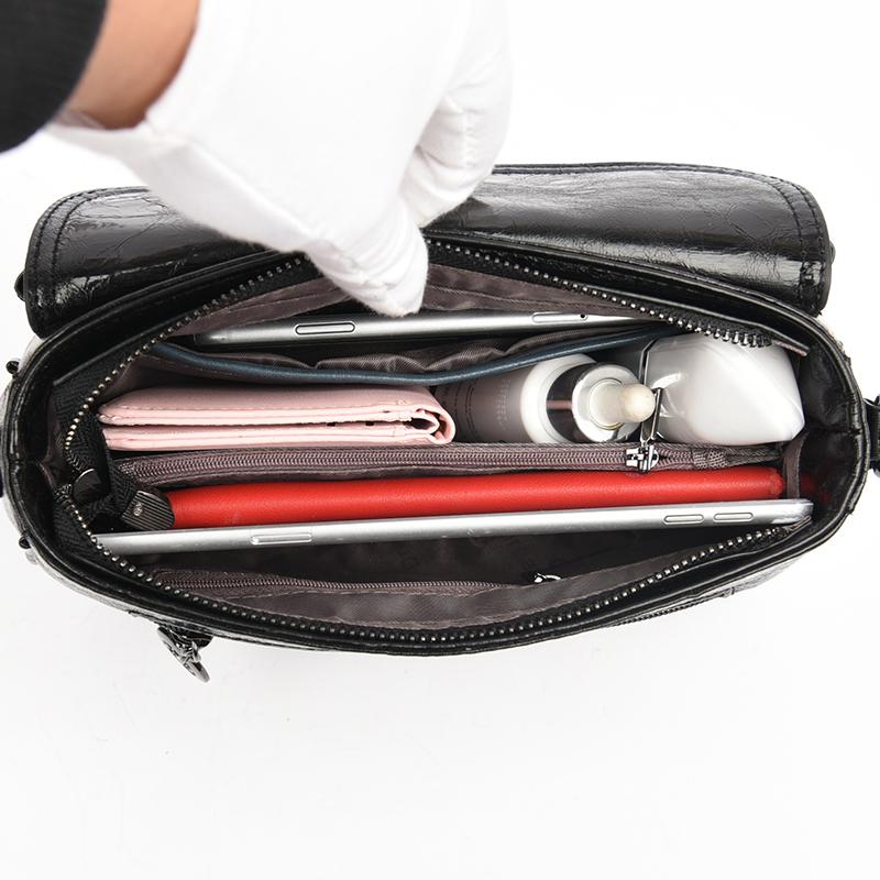 Новые модные сумки сумки через плечо для женщин брендовые кожаные женские дизайнерские сумки трендовые сумки-мессенджеры