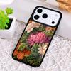 Чехол для телефона с вышивкой цветов для iPhone 17 Air 16 15 11 12 14 13 Pro Max Ударопрочный чехол