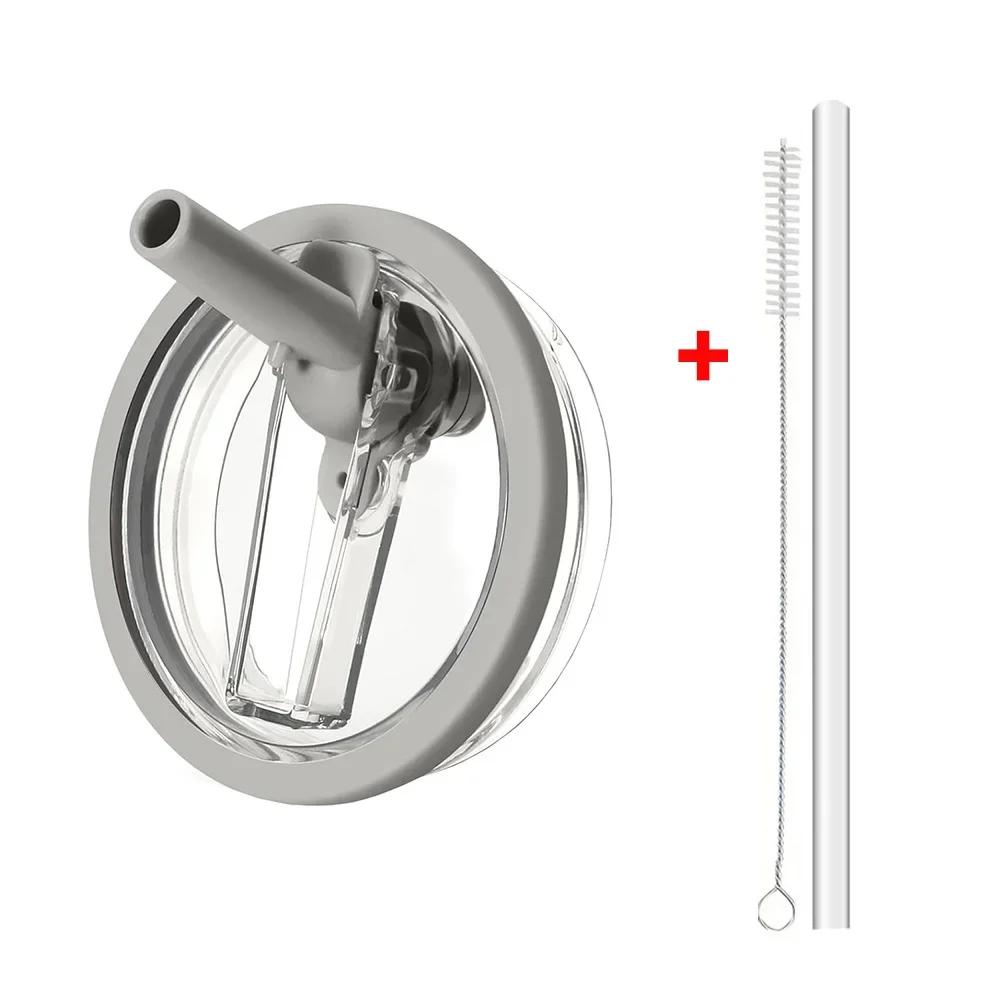 Крышка 40 унций для тамблера Stanley Flip Straw с защитой от протекания, сменная крышка для аксессуаров для стакана Stanley, крышка для соломинки