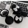 Cute Mini Folding Bow Comb with Air Cushion & Mirror