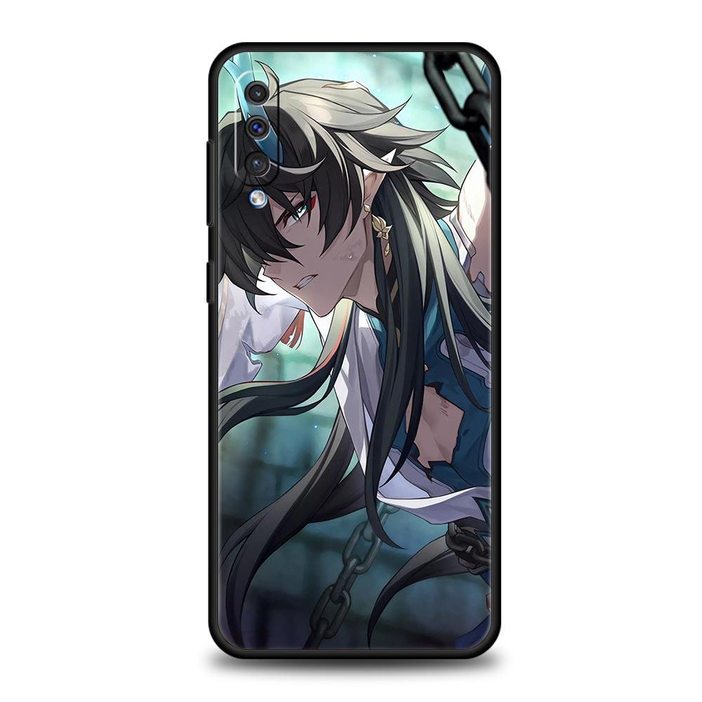 Чехол Honkai Star Rail Genshin Impact для Samsung A54 A52 A14 A50 A70 A30 A40 A20S A20E A02S A12 A22 A34 A42 A32 5G A04s