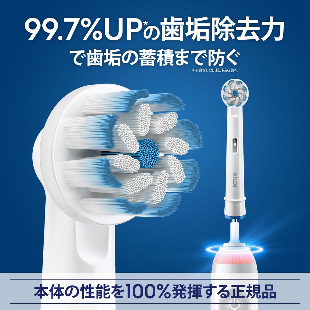 Braun Replacement Genuine Product More Plaque Removal Than Compatible Soft Supply Oral-B Brushes, [10x Products], Ultra-Fine Bristles, 21-Month (7