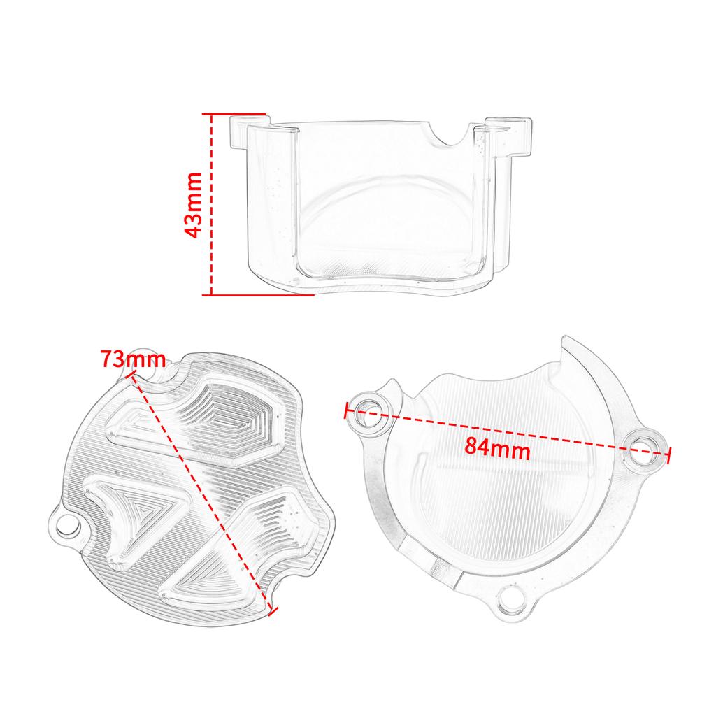 For ZONTES 368G 501G 368D 368M 368K 368E 552G Accessories water tank protection cover water pump water tank decorative cover