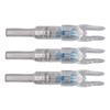 3PCS Lighted Nocks for Arrows Automatic Lighting 6.2mm Internal Diameter Archery Shaft Luminous Arrow Tail for Outdoor