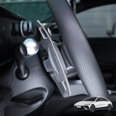 For Hyundai IONIQ 6 N / IONIQ 6 N-Line 2026 Steering Wheel Shifter Paddle Extended Shifter Cover Trim Accessories