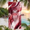 Пляжное полотенце Monaco FC с принтом, быстросохнущее, из микрофибры, впитывающее, портативное, для путешествий, для плавания