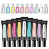 Korean 5D Hose Three-Dimensional Nail Polish Glue Candy Macaron Jelly Leave-In Gel Nail Salon Special