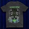 Static X Черная Хлопковая Футболка Большого Размера Для Мужчин TT36 Унисекс