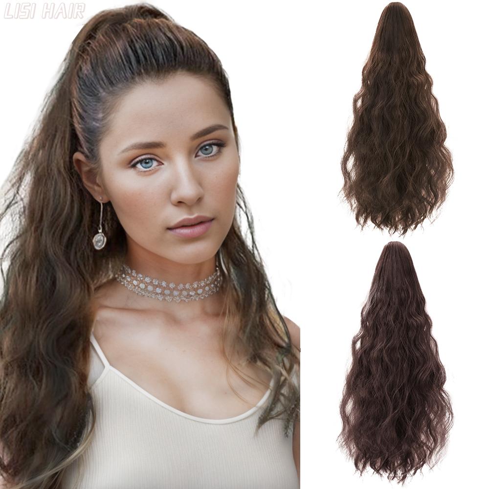 MISS WIG Синтетический волнистый хвост с когтями, наращивание хвоста, натуральный накладной хвост, парик для женщин, одежда для косплея