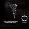 COMICA CVM VS10 Mini Flexible XY Stereo Microphone Mic 3.5mm TRS Plug 90 degrees  Adjustable for GoPro Action Camera