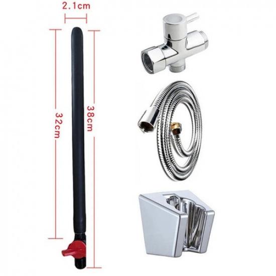 Silicone Enema For Shower Wash Portable Anal Douche  Shower Anal Cleaning Set