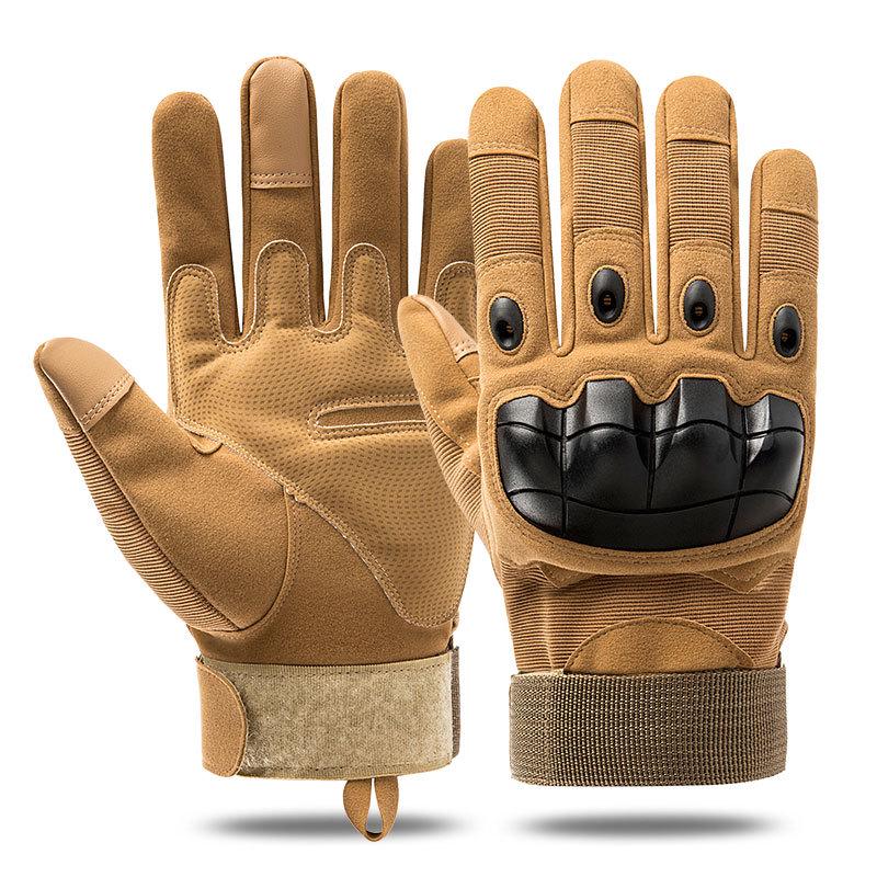 Tactical Glove Male Outdoor Tactical Protection Sports Training Outdoor Military Fan Riding Glove Male