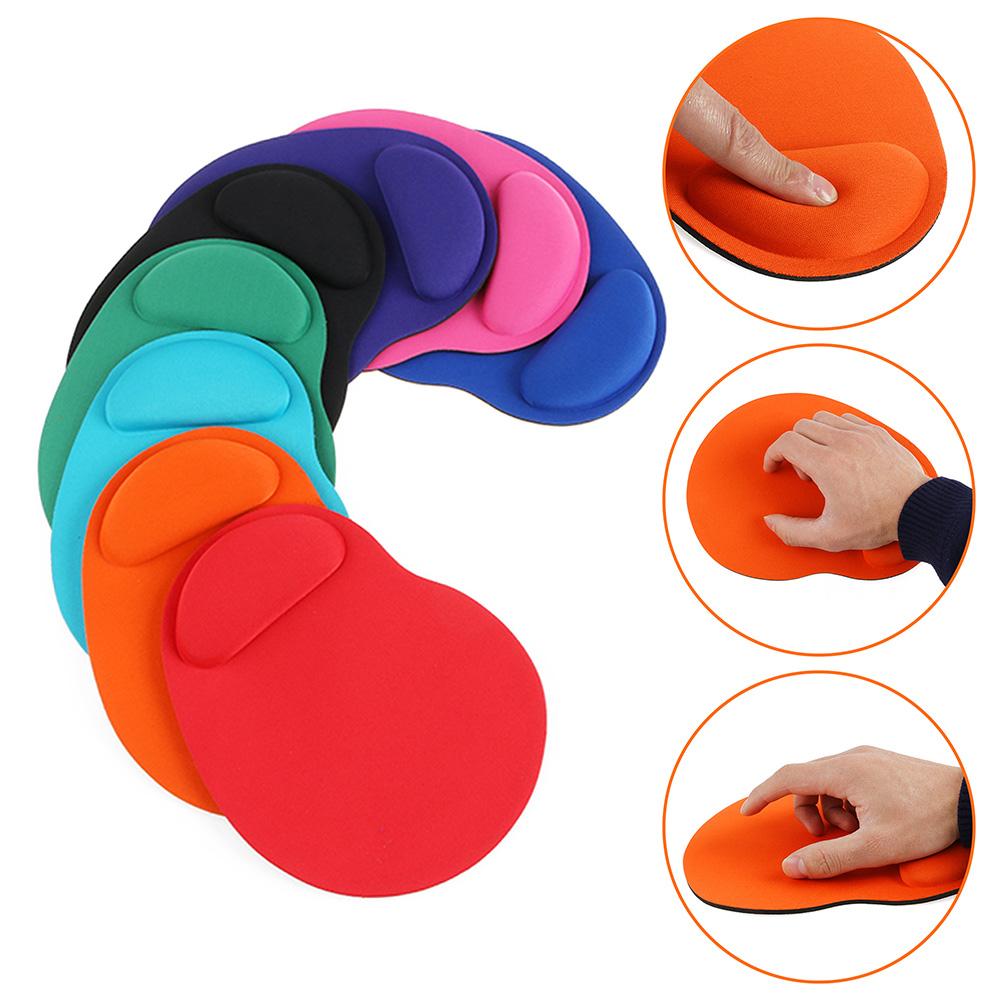Colorful Ergonomic Soft Mouse Pad Wrist Support Non Slip Mice Mat