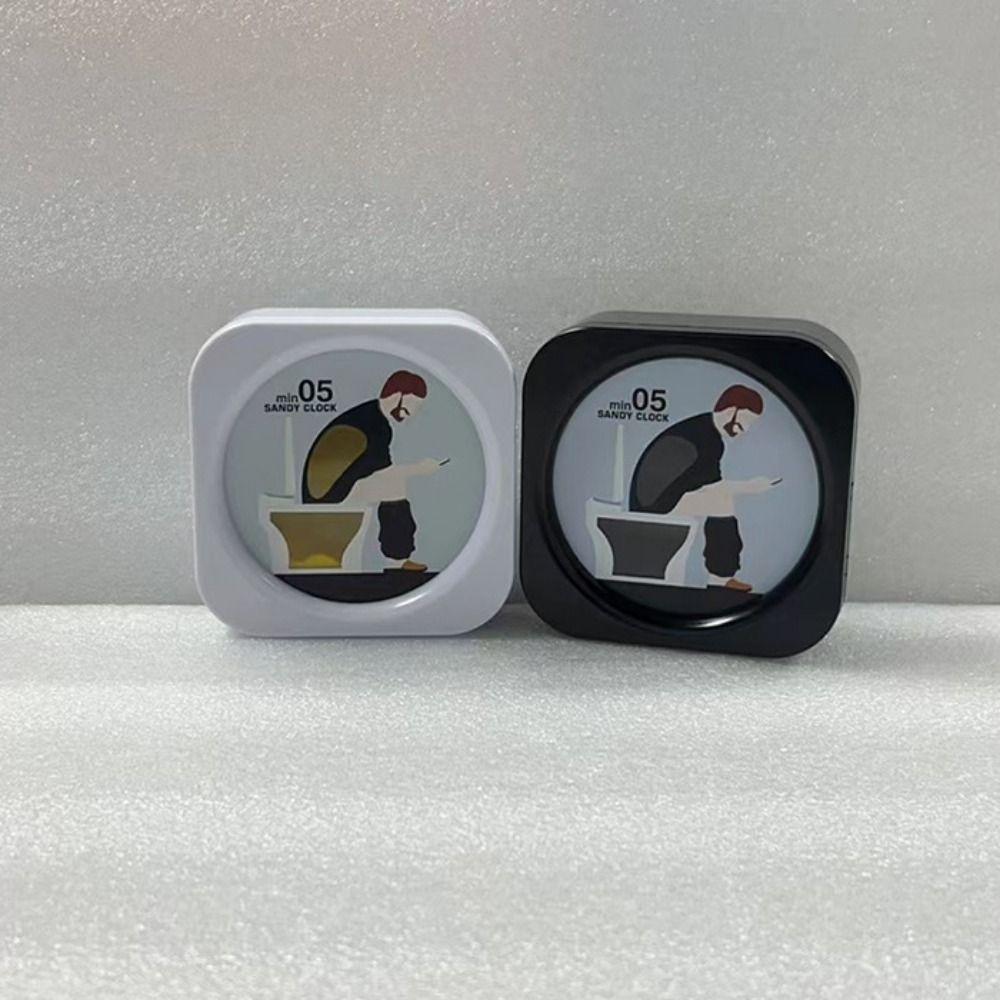 Унитаз Форма песочные часы Таймер для туалета Забавный новинка Напоминание Таймер 5 минут Песочные часы Папа