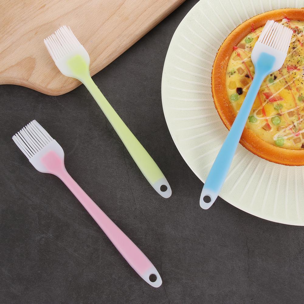 BBQ Cream Cooker Translucent Silicone Brush Cooking Baking Tool