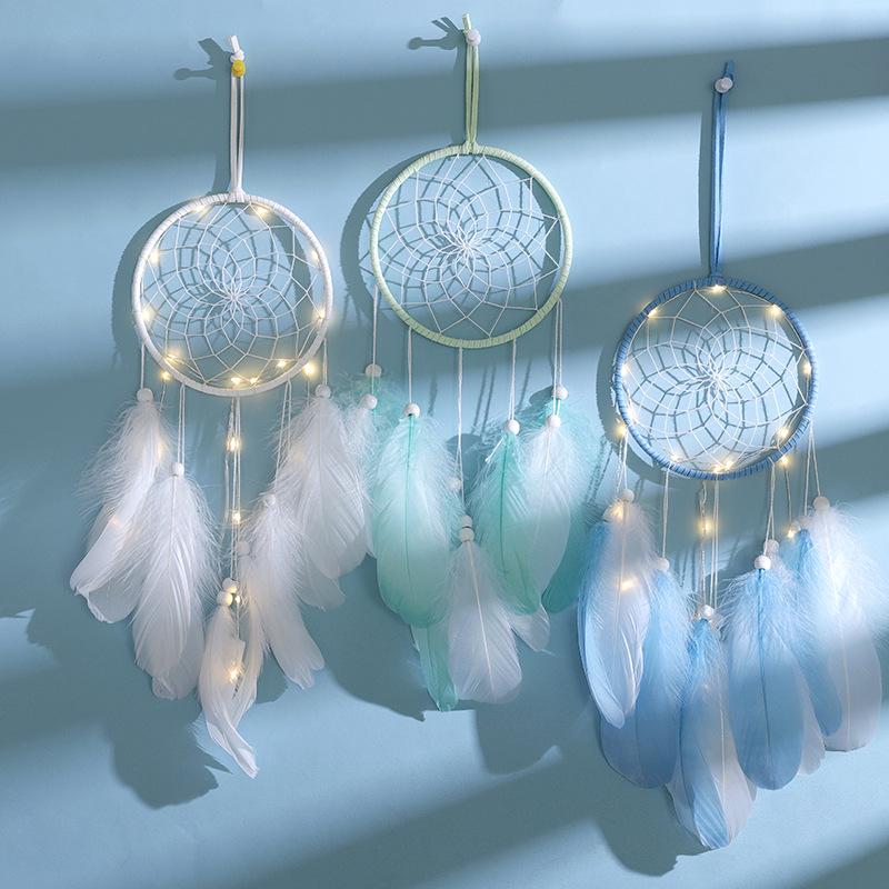 Dream Decor Catcher Wind Chimes Girl Home Подвесные детские украшения для детской спальни и детской комнаты Эстетические аксессуары Декор