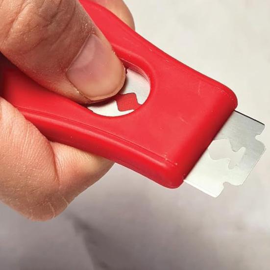 Резак для хлеба с острыми лезвиями Пластиковый разделитель хлеба для теста с магнитной конструкцией для хранения Многофункциональный инструмент для подрезки хлеба Поверхность хлеба